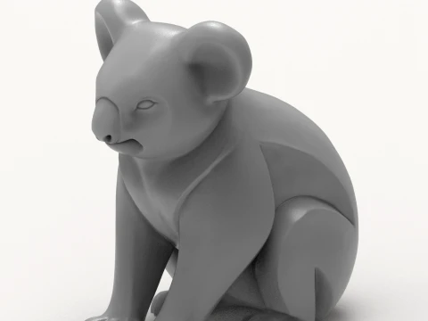 Koala 3D Print Model 3D Print Model
