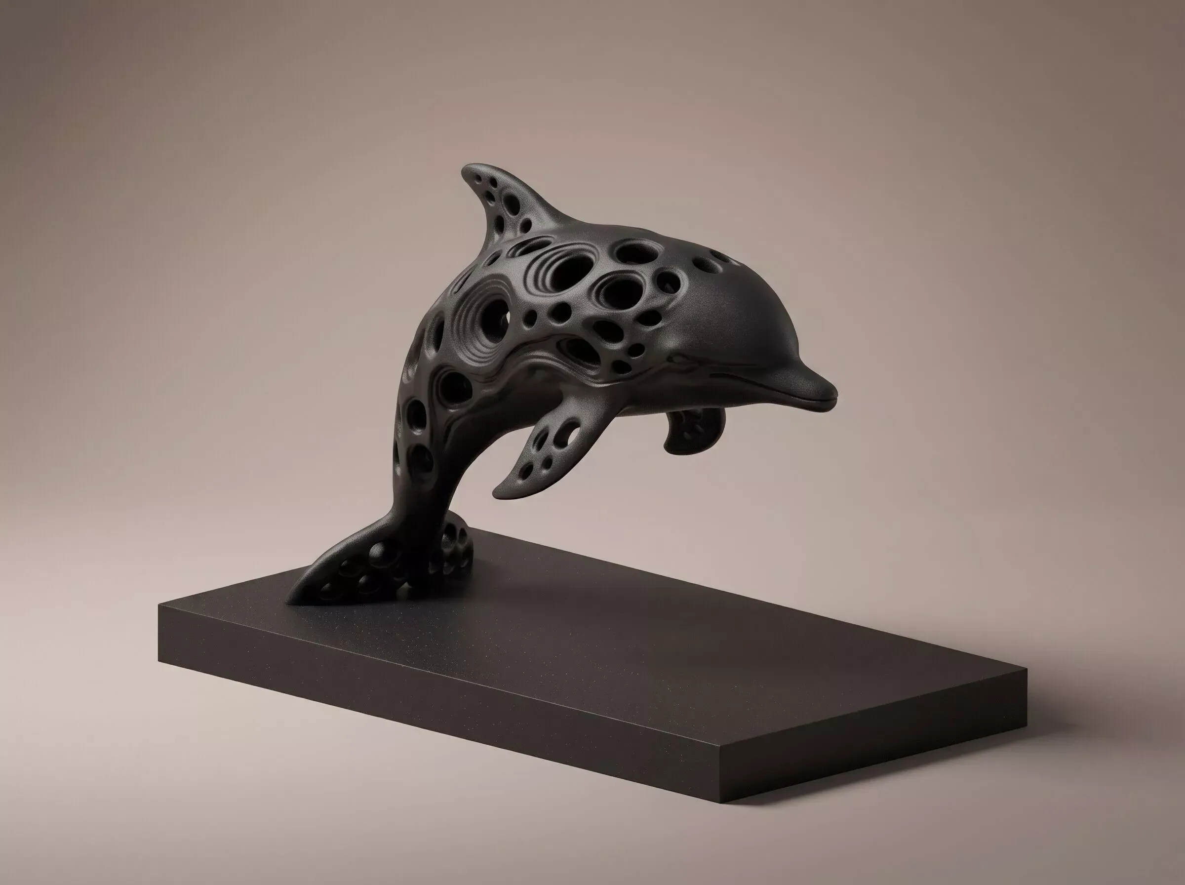 Dolphin 3D Print Model 3D Print Model .c4d .max .obj .3ds .fbx .stl .blend 