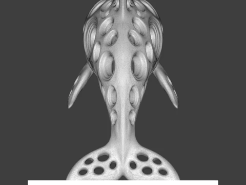 Dolphin 3D Print Model 3D Print Model