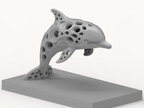 Dolphin 3D Print Model 3D Print Model
