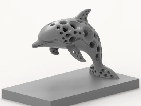 Dolphin 3D Print Model 3D Print Model