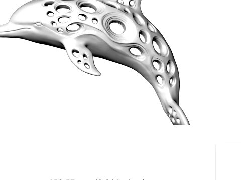 Dolphin 3D Print Model 3D Print Model