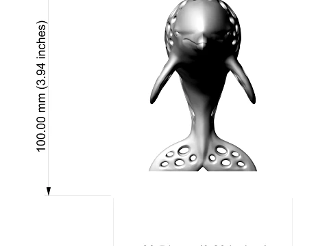 Dolphin 3D Print Model 3D Print Model