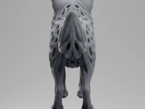 Fox 3D Print Model 3D Print Model