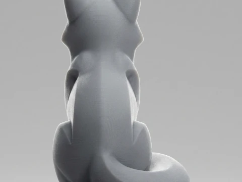 Fox 3D Print Model 3D Print Model
