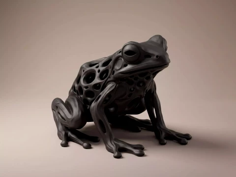 Frog 3D Print Model 3D Print Model
