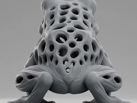 Frog 3D Print Model 3D Print Model