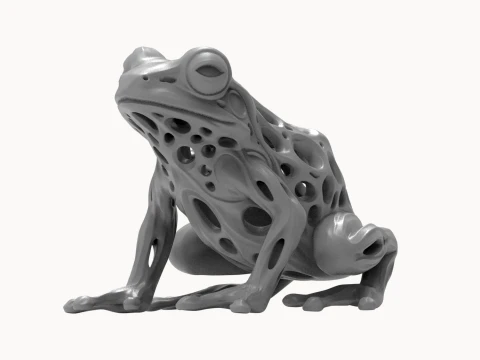 Frog 3D Print Model 3D Print Model