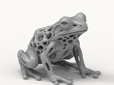 Frog 3D Print Model 3D Print Model