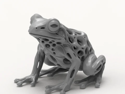 Frog 3D Print Model 3D Print Model