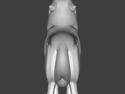Wolf 3D Print Model 3D Print Model