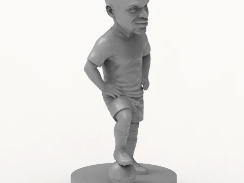 Sadio Mane Footballer Figurine 3D Print Model 3D Print Model
