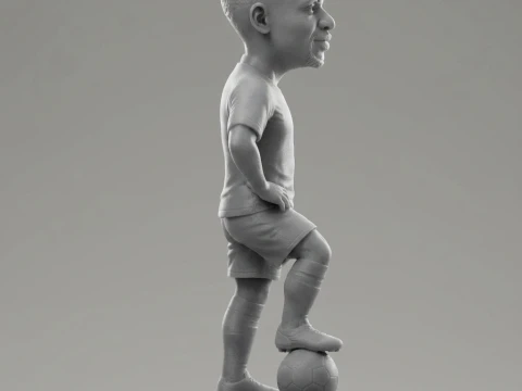 Sadio Mane Footballer Figurine 3D Print Model 3D Print Model