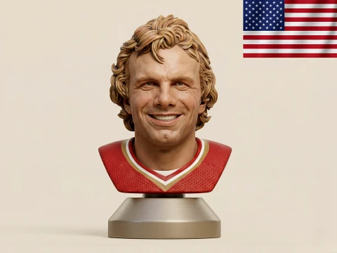 Joe Montana, joueur de football américain, modèle d'impression 3D Modèles 3D en vedette