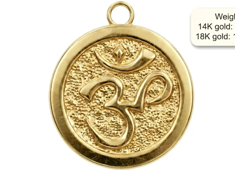 Interfaith Symbol Pendant Pack 3D Print Model
