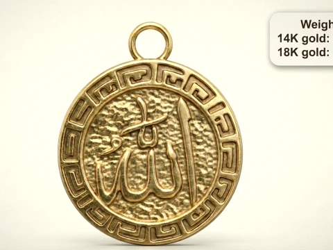 Interfaith Symbol Pendant Pack 3D Print Model