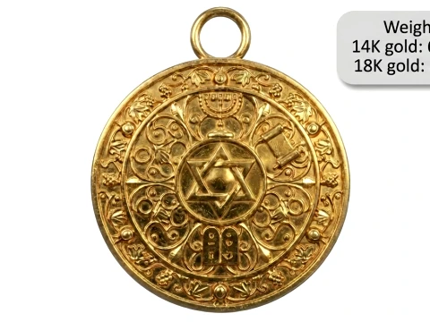 Interfaith Symbol Pendant Pack 3D Print Model