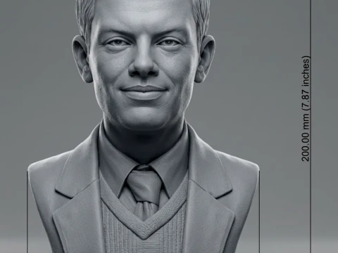 Jordi El Nino Polla bust 3D print model 3D Print Model