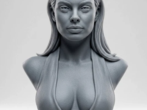 Lana Rhoades bust 3D print model 3D Print Model