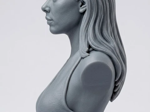Lana Rhoades bust 3D print model 3D Print Model