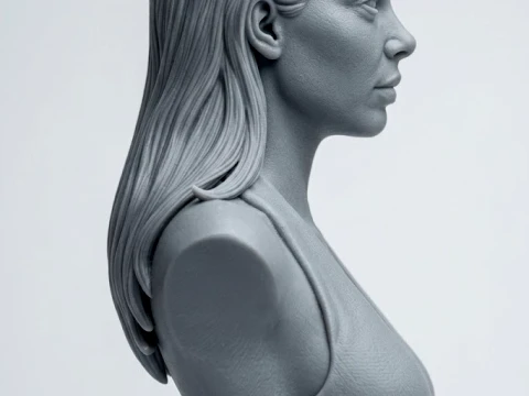Lana Rhoades bust 3D print model 3D Print Model