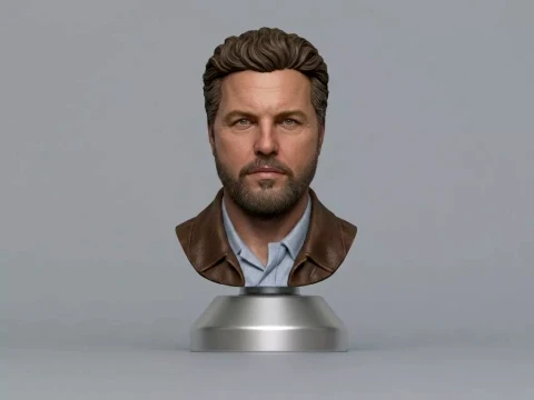 Gil Grissom 3D-Printable Bust 3D print model 3D Print Model