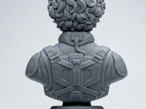 Paul Atreides 3D-Printable Bust 3D print model 3D Print Model