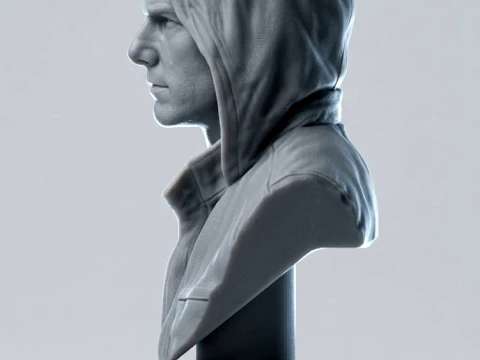 Ethan Hunt 3D-Printable Bust 3D Print Model