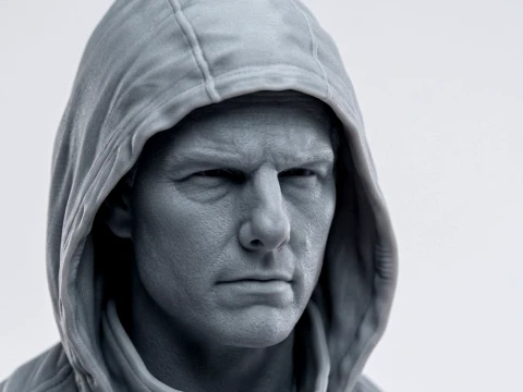 Ethan Hunt 3D-Printable Bust 3D Print Model