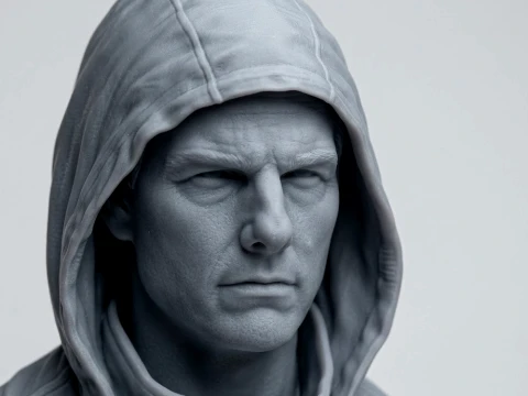 Ethan Hunt 3D-Printable Bust 3D Print Model