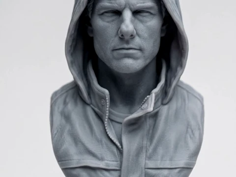 Ethan Hunt 3D-Printable Bust 3D Print Model