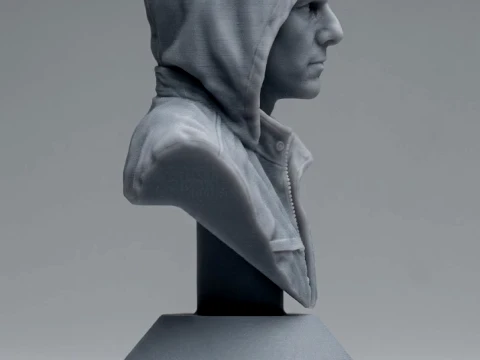 Ethan Hunt 3D-Printable Bust 3D Print Model