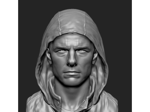 Ethan Hunt 3D-Printable Bust 3D Print Model