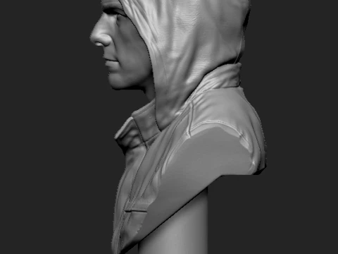 Ethan Hunt 3D-Printable Bust 3D Print Model