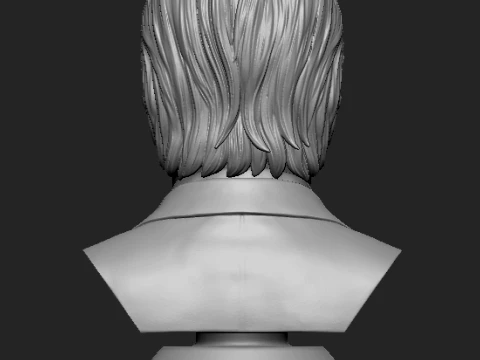 John Wick 3D-Printable Bust 3D Print Model