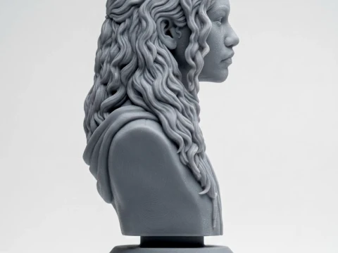 Rue Bennett 3D-Printable Bust 3D Print Model