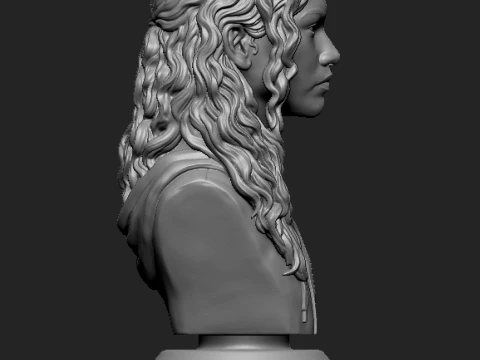 Rue Bennett 3D-Printable Bust 3D Print Model