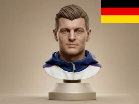 Toni Kroos football player 3D print model 3D Print Model