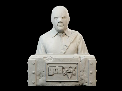 Balaclava Mask GTA V 3D print model 3D Print Model