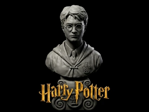 Bust Harry Potter Harry Potter 3D print model Model do druku 3D