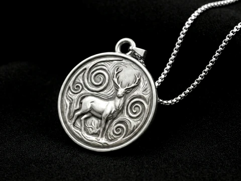 Harry Potter Pendant 3D print model 3D Print Model