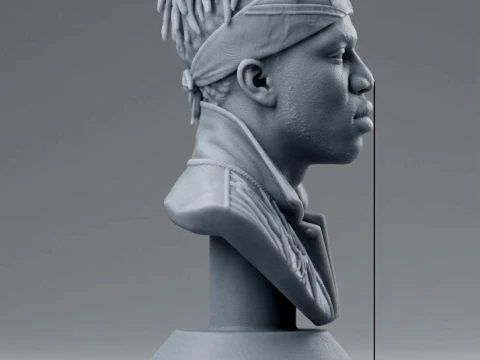 KSI 3D-Printable Bust 3D Print Model