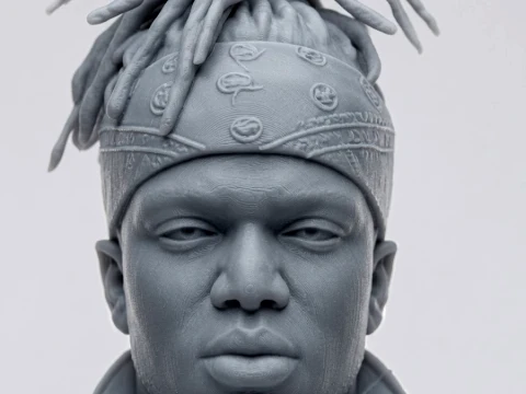 KSI 3D-Printable Bust 3D Print Model
