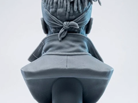 KSI 3D-Printable Bust 3D Print Model