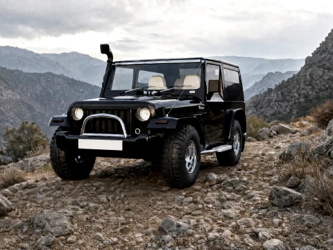 Mahindra Thar-Jeep 3D Modell