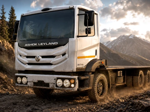 Ashok Leyland Truck 3D Model
