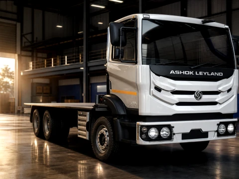 Ashok Leyland Truck 3D Model