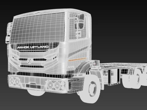 Ashok Leyland Truck 3D Model