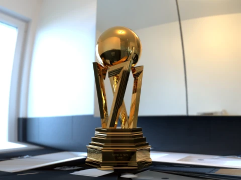 France Ligue 1 McDonalds cup award Cinematic-Printable 3D Model