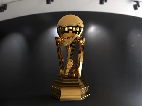 France Ligue 1 McDonalds cup award Cinematic-Printable 3D Model